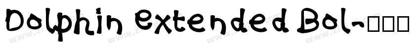 Dolphin Extended Bol字体转换